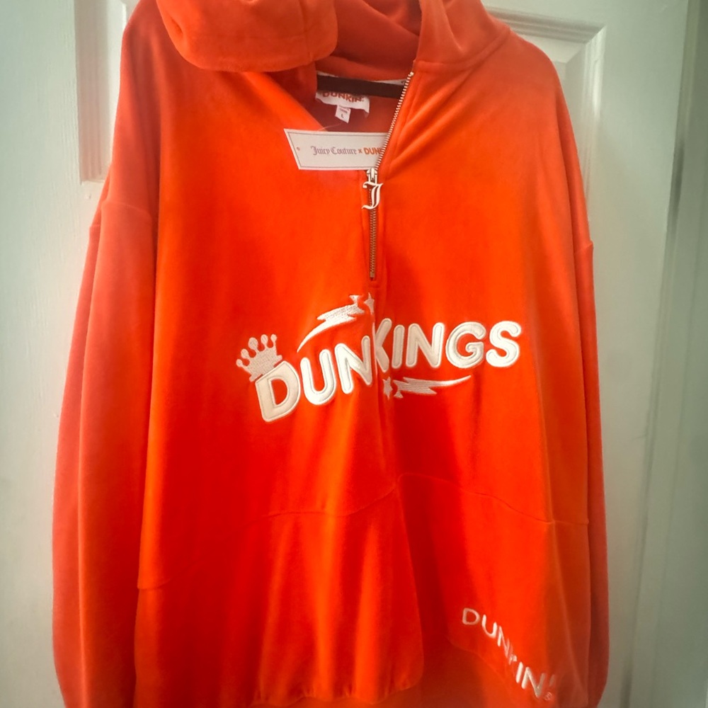 Dunkin DunKings Juicy Couture Orange Hoodie